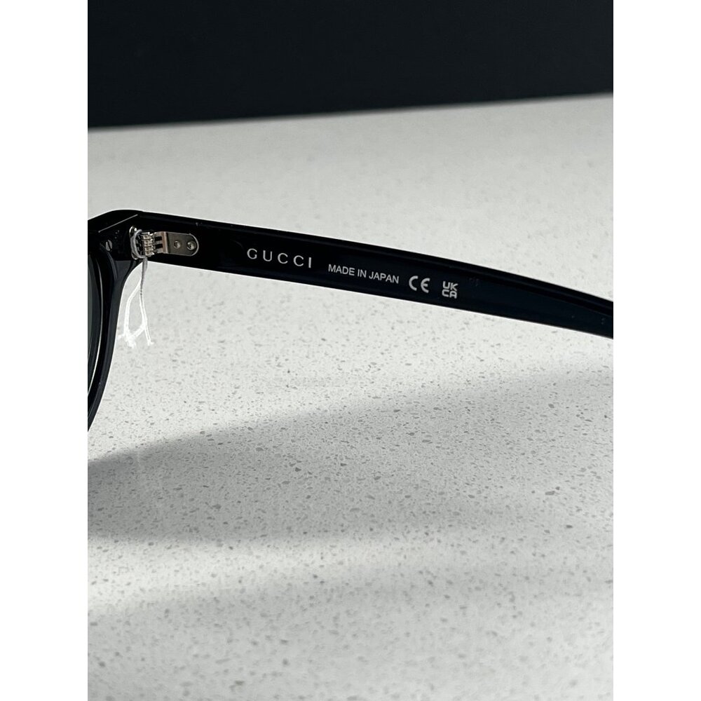 GUCCI Novelty GG1368S001 Round BLACK CRYSTAL Sunglasses - Picture 8 of 11